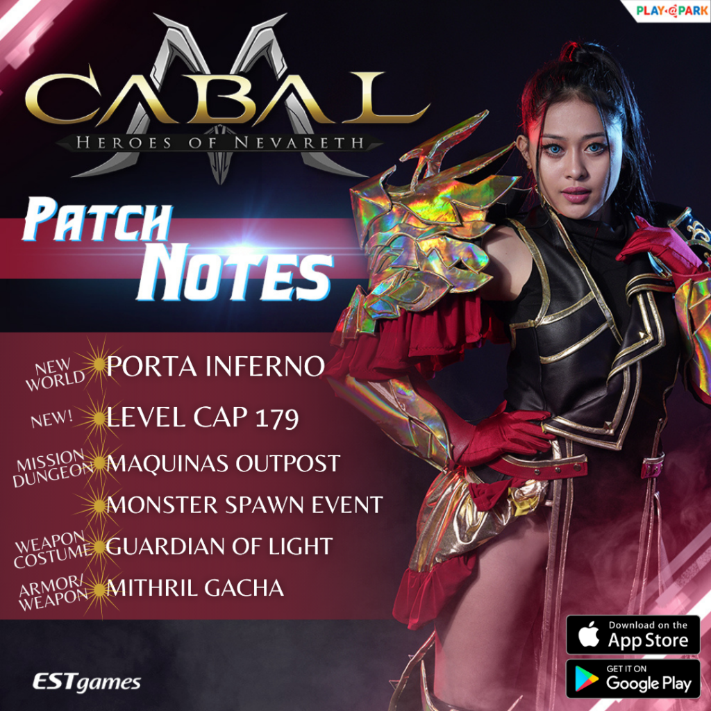 Cabal M 9.30.2021 Patch Notes