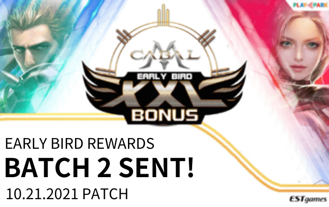 Early Bird Pre-Registration Bonus Batch 2