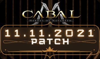 Patch Notes – 11.11.2021