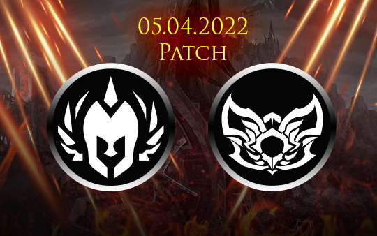 Patch Notes – 05.04.2022 Overlord + Merit Medal