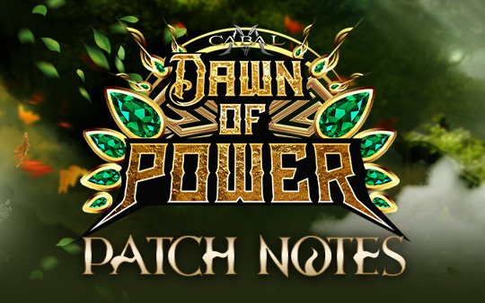 Patch Notes – 02.29.2024: Dawn of Power